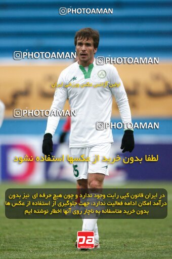 2164379, Tehran, Iran, لیگ برتر فوتبال ایران، Persian Gulf Cup، Week 20، Second Leg، 2009/12/17، Steel Azin 2 - 2 Zob Ahan Esfahan