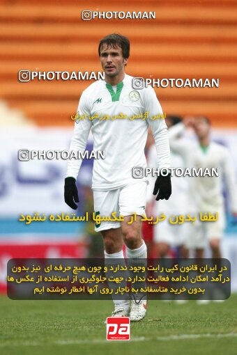 2164473, Tehran, Iran, لیگ برتر فوتبال ایران، Persian Gulf Cup، Week 20، Second Leg، 2009/12/17، Steel Azin 2 - 2 Zob Ahan Esfahan