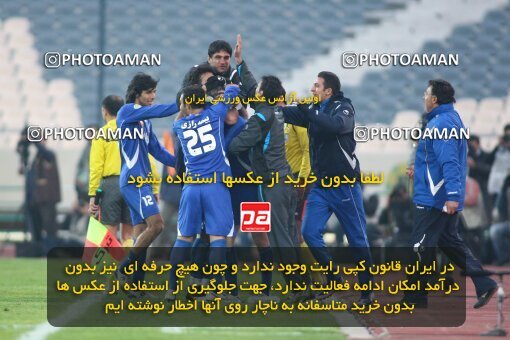 2191668, Tehran, Iran, Iran Pro League، Persian Gulf Cup، 2009-10 season، Second Leg، Week 22، Esteghlal ۱ v ۱ Saipa on 2010/01/10 at Azadi Stadium