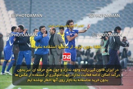 2191671, Tehran, Iran, Iran Pro League، Persian Gulf Cup، 2009-10 season، Second Leg، Week 22، Esteghlal ۱ v ۱ Saipa on 2010/01/10 at Azadi Stadium