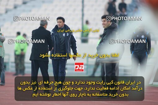 2191674, Tehran, Iran, Iran Pro League، Persian Gulf Cup، 2009-10 season، Second Leg، Week 22، Esteghlal ۱ v ۱ Saipa on 2010/01/10 at Azadi Stadium