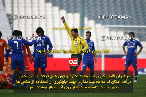 2191507, Tehran, Iran, Iran Pro League، Persian Gulf Cup، 2009-10 season، Second Leg، Week 22، Esteghlal ۱ v ۱ Saipa on 2010/01/10 at Azadi Stadium