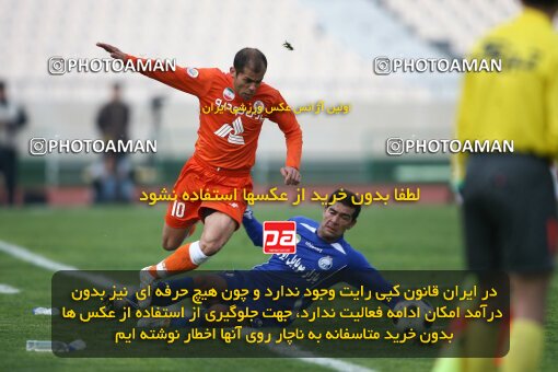 2191563, Tehran, Iran, Iran Pro League، Persian Gulf Cup، 2009-10 season، Second Leg، Week 22، Esteghlal ۱ v ۱ Saipa on 2010/01/10 at Azadi Stadium