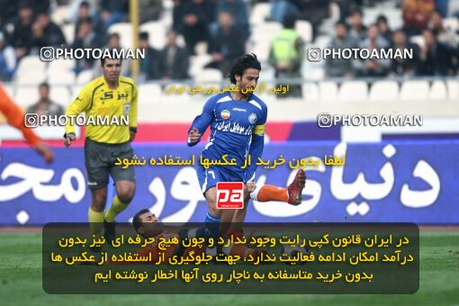 2191614, Tehran, Iran, Iran Pro League، Persian Gulf Cup، 2009-10 season، Second Leg، Week 22، Esteghlal ۱ v ۱ Saipa on 2010/01/10 at Azadi Stadium