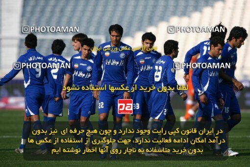 2191692, Tehran, Iran, Iran Pro League، Persian Gulf Cup، 2009-10 season، Second Leg، Week 22، Esteghlal ۱ v ۱ Saipa on 2010/01/10 at Azadi Stadium