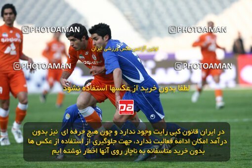 2191720, Tehran, Iran, Iran Pro League، Persian Gulf Cup، 2009-10 season، Second Leg، Week 22، Esteghlal ۱ v ۱ Saipa on 2010/01/10 at Azadi Stadium