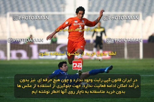 2191732, Tehran, Iran, Iran Pro League، Persian Gulf Cup، 2009-10 season، Second Leg، Week 22، Esteghlal ۱ v ۱ Saipa on 2010/01/10 at Azadi Stadium