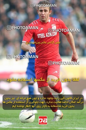 2192266, Tehran, Iran, Iran Pro League، Persian Gulf Cup، 2009-10 season، Second Leg، Week 24، Steel Azin ۰ v 2 Esteghlal on 2010/01/23 at Shahid Dastgerdi Stadium