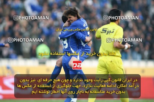 2192335, Tehran, Iran, Iran Pro League، Persian Gulf Cup، 2009-10 season، Second Leg، Week 24، Steel Azin ۰ v 2 Esteghlal on 2010/01/23 at Shahid Dastgerdi Stadium