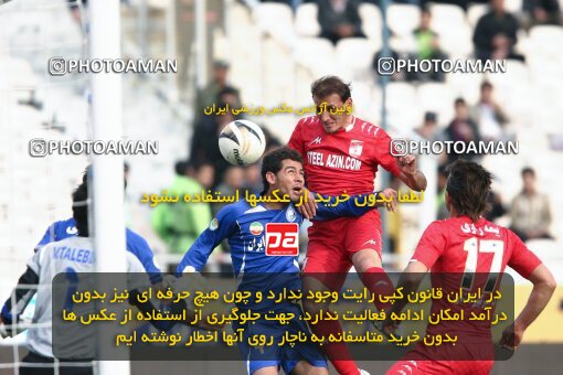 2195253, Tehran, Iran, Iran Pro League، Persian Gulf Cup، 2009-10 season، Second Leg، Week 24، Steel Azin ۰ v 2 Esteghlal on 2010/01/23 at Azadi Stadium