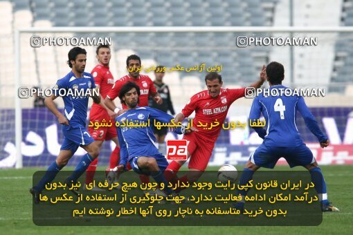 2195333, Tehran, Iran, Iran Pro League، Persian Gulf Cup، 2009-10 season، Second Leg، Week 24، Steel Azin ۰ v 2 Esteghlal on 2010/01/23 at Azadi Stadium