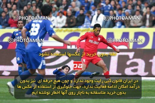 2195344, Tehran, Iran, Iran Pro League، Persian Gulf Cup، 2009-10 season، Second Leg، Week 24، Steel Azin ۰ v 2 Esteghlal on 2010/01/23 at Azadi Stadium