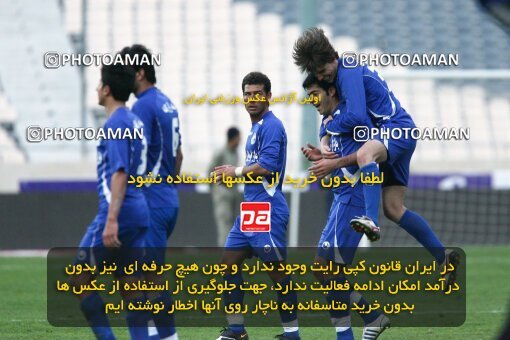 2195390, Tehran, Iran, Iran Pro League، Persian Gulf Cup، 2009-10 season، Second Leg، Week 24، Steel Azin ۰ v 2 Esteghlal on 2010/01/23 at Azadi Stadium