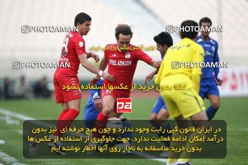 2195280, Tehran, Iran, Iran Pro League، Persian Gulf Cup، 2009-10 season، Second Leg، Week 24، Steel Azin ۰ v 2 Esteghlal on 2010/01/23 at Azadi Stadium