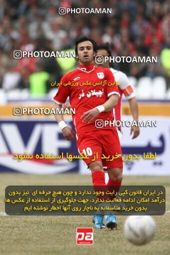 2199525, Tabriz, Iran, Iran Pro League، Persian Gulf Cup، 2009-10 season، Second Leg، Week 29، Tractor S.C. 2 v ۱ Steel Azin on 2010/03/12 at Yadegar-e Emam Stadium