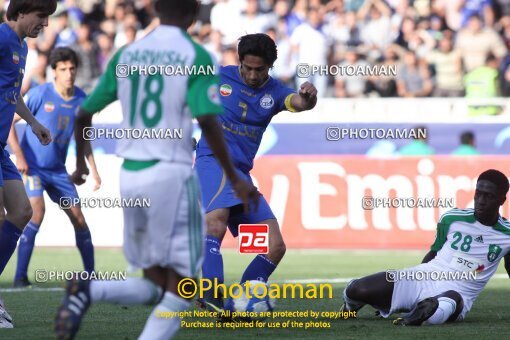 2201233, Tehran, Iran, AFC Champions League 2010, Group stage, Group A, Second Leg، Esteghlal 2 v 1 Al-Ahli Saudi FC on 2010/04/14 at Azadi Stadium