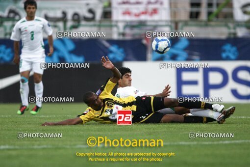 2201812, Isfahan,Fooladshahr, Iran, AFC Champions League 2010, Group stage, Group B, Second Leg، Zob Ahan Esfahan 1 v 0 Al-Ittihad Club on 2010/04/28 at Foolad Shahr Stadium