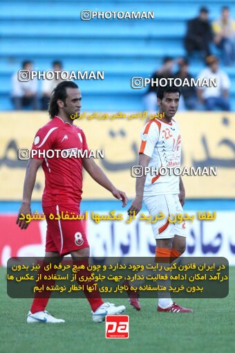 2202370, Tehran, Iran, Iran Pro League، Persian Gulf Cup، 2009-10 season، Second Leg، Week 33، Steel Azin ۱ v ۱ Mes Kerman on 2010/05/06 at Shahid Dastgerdi Stadium