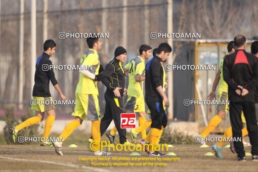 1924888, Tehran, Iran, Nirouhaye Mosallah National Football Team Training Session on 2013/01/07 at Iran National Football Center