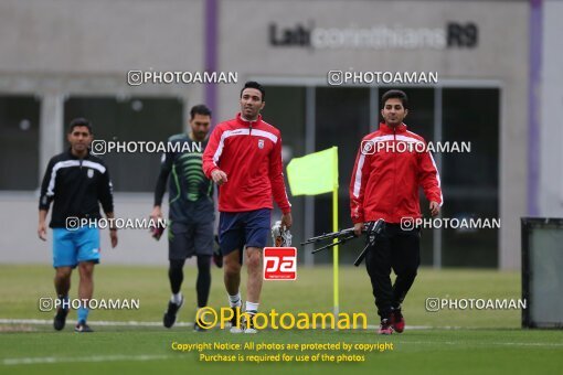 1927189, Sao Paulo, Brazil, 2014 FIFA World Cup, Iran National Football Team Training Session on 2014/06/10 at کمپ کورینتیانس