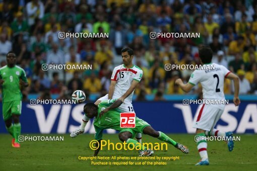 1927633, Curitiba, Brazil, 2014 FIFA World Cup, Group stage, Group F, Iran [*parameter:140*] v [*parameter:139*] Nigeia on 2014/06/16 at ورزشگاه بایکسادای