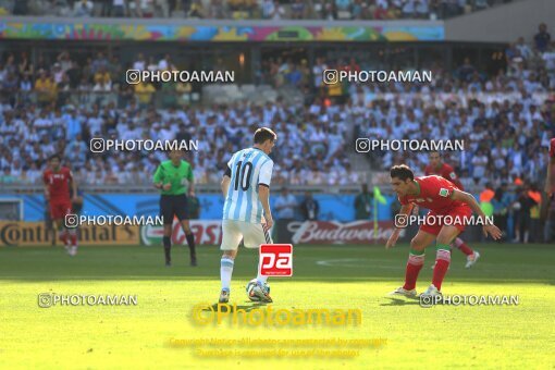 1928759, Belo Horizonte, Brazil, 2014 FIFA World Cup, Group stage, Group F, Argentina 1 v 0 Iran on 2014/06/21 at ورزشگاه مینیرائو