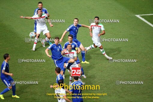 1928330, Salvador, Brazil, 2014 FIFA World Cup, Group stage, Group F, Bosnia [*parameter:140*] v [*parameter:139*] Iran on 2014/06/25 at Itaipava Fonte Nova Arena