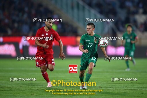 2030298, Tehran, Iran, International friendly match، Iran 2 - 1 Bolivia on 2018/10/16 at Azadi Stadium