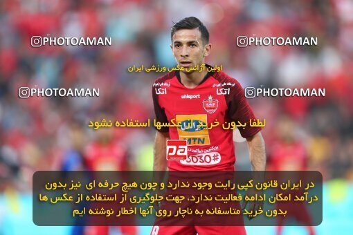 1970059, Tehran, Iran, Iran Football Pro League، Persian Gulf Cup، Week 4، First Leg، Esteghlal 0 v 1 Persepolis on 2019/09/22 at Azadi Stadium