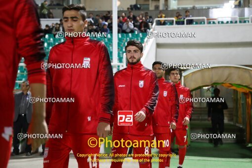 1936727, مرحله مقدماتی مسابقات فوتبال مقدماتی قهرمانی جوانان آسیا 2020، گروه D، , 1398/08/19، ایران، تهران، ورزشگاه پاس قوامین، ایران ۲ - ۰ امارات