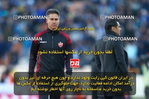 1977186, Tehran, Iran, Iran Football Pro League، Persian Gulf Cup، Week 19، Second Leg، Persepolis 2 v 2 Esteghlal on 2020/02/06 at Azadi Stadium