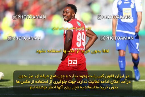 1977326, Tehran, Iran, Iran Football Pro League، Persian Gulf Cup، Week 19، Second Leg، Persepolis 2 v 2 Esteghlal on 2020/02/06 at Azadi Stadium