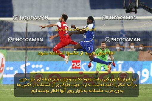 1977797, Tehran, Iran, Semi-Finals جام حذفی فوتبال ایران, Khorramshahr Cup, Persepolis (3) 2 v 2 (6) Esteghlal on 2020/08/26 at Azadi Stadium