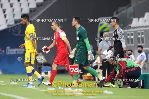 2063385, Al Rayyan, Qatar, AFC Champions League 2020, Group stage, Group C, Second Leg، Al Taawoun FC 0 v 1 Persepolis on 2020/09/18 at Education City Stadium