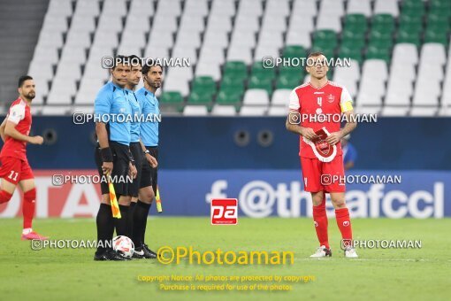 2063389, Al Rayyan, Qatar, AFC Champions League 2020, Group stage, Group C, Second Leg، Al Taawoun FC 0 v 1 Persepolis on 2020/09/18 at Education City Stadium