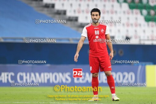 2063414, Al Rayyan, Qatar, AFC Champions League 2020, Group stage, Group C, Second Leg، Al Taawoun FC 0 v 1 Persepolis on 2020/09/18 at Education City Stadium