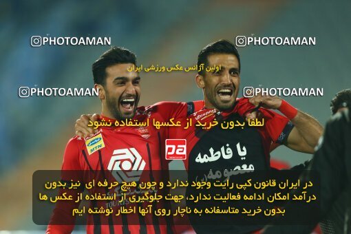 1983347, Tehran, Iran, لیگ برتر فوتبال ایران، Persian Gulf Cup، Week 8، First Leg، Esteghlal 2 v 2 Persepolis on 2021/01/11 at Azadi Stadium