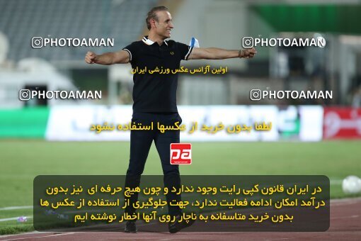 1997148, Tehran, Iran, Iran Pro League، Persian Gulf Cup، 2020-21 season، Second Leg، Week 27، Persepolis 2 v ۰ Aluminium Arak on 2021/07/10 at Azadi Stadium