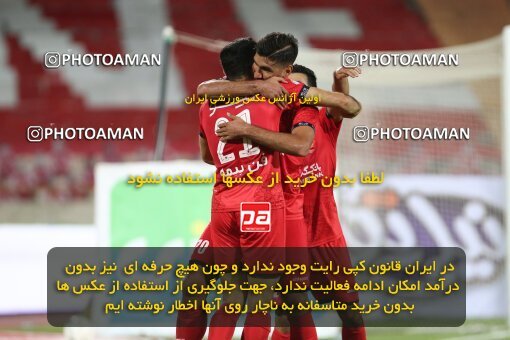 1997151, Tehran, Iran, Iran Pro League، Persian Gulf Cup، 2020-21 season، Second Leg، Week 27، Persepolis 2 v ۰ Aluminium Arak on 2021/07/10 at Azadi Stadium