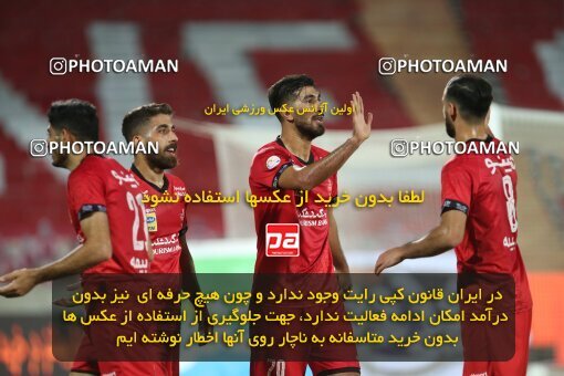 1997154, Tehran, Iran, Iran Pro League، Persian Gulf Cup، 2020-21 season، Second Leg، Week 27، Persepolis 2 v ۰ Aluminium Arak on 2021/07/10 at Azadi Stadium