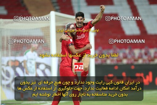 1997160, Tehran, Iran, Iran Pro League، Persian Gulf Cup، 2020-21 season، Second Leg، Week 27، Persepolis 2 v ۰ Aluminium Arak on 2021/07/10 at Azadi Stadium