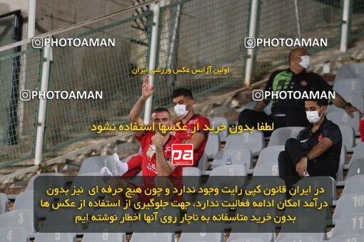 1997165, Tehran, Iran, Iran Pro League، Persian Gulf Cup، 2020-21 season، Second Leg، Week 27، Persepolis 2 v ۰ Aluminium Arak on 2021/07/10 at Azadi Stadium