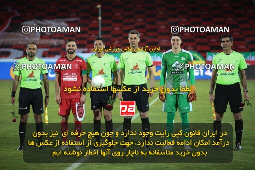 1997319, Tehran, Iran, Iran Pro League، Persian Gulf Cup، 2020-21 season، Second Leg، Week 29، Persepolis 3 v ۱ Tractor S.C. on 2021/07/25 at Azadi Stadium