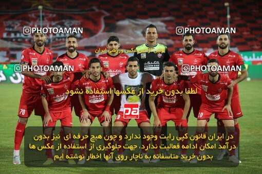 1997322, Tehran, Iran, Iran Pro League، Persian Gulf Cup، 2020-21 season، Second Leg، Week 29، Persepolis 3 v ۱ Tractor S.C. on 2021/07/25 at Azadi Stadium