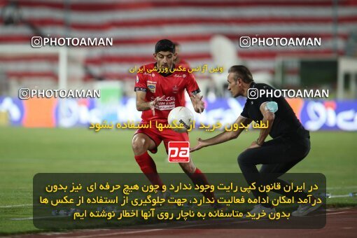 1997324, Tehran, Iran, Iran Pro League، Persian Gulf Cup، 2020-21 season، Second Leg، Week 29، Persepolis 3 v ۱ Tractor S.C. on 2021/07/25 at Azadi Stadium