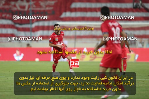 1997337, Tehran, Iran, Iran Pro League، Persian Gulf Cup، 2020-21 season، Second Leg، Week 29، Persepolis 3 v ۱ Tractor S.C. on 2021/07/25 at Azadi Stadium