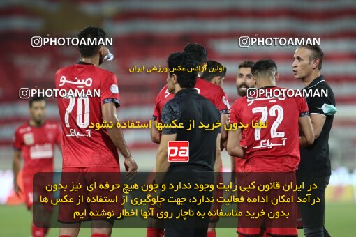 1997345, Tehran, Iran, Iran Pro League، Persian Gulf Cup، 2020-21 season، Second Leg، Week 29، Persepolis 3 v ۱ Tractor S.C. on 2021/07/25 at Azadi Stadium