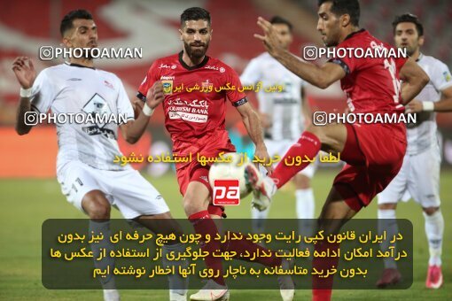 1997355, Tehran, Iran, Iran Pro League، Persian Gulf Cup، 2020-21 season، Second Leg، Week 29، Persepolis 3 v ۱ Tractor S.C. on 2021/07/25 at Azadi Stadium