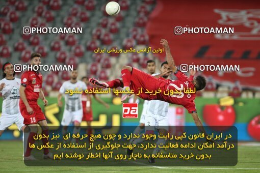 1997390, Tehran, Iran, Iran Pro League، Persian Gulf Cup، 2020-21 season، Second Leg، Week 29، Persepolis 3 v ۱ Tractor S.C. on 2021/07/25 at Azadi Stadium