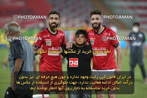 1997412, Tehran, Iran, Iran Pro League، Persian Gulf Cup، 2020-21 season، Second Leg، Week 29، Persepolis 3 v ۱ Tractor S.C. on 2021/07/25 at Azadi Stadium